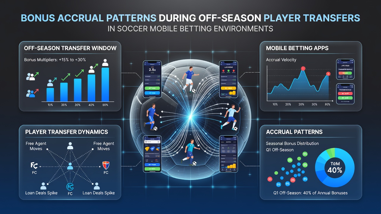 Mobile betting interface showing soccer transfer-related bonus offers and accrual meters during the July window