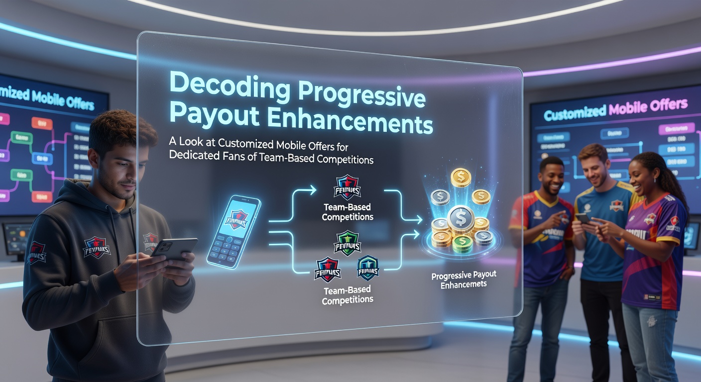 Mobile app interface showing progressive payout tiers and team competition rewards for dedicated sports fans