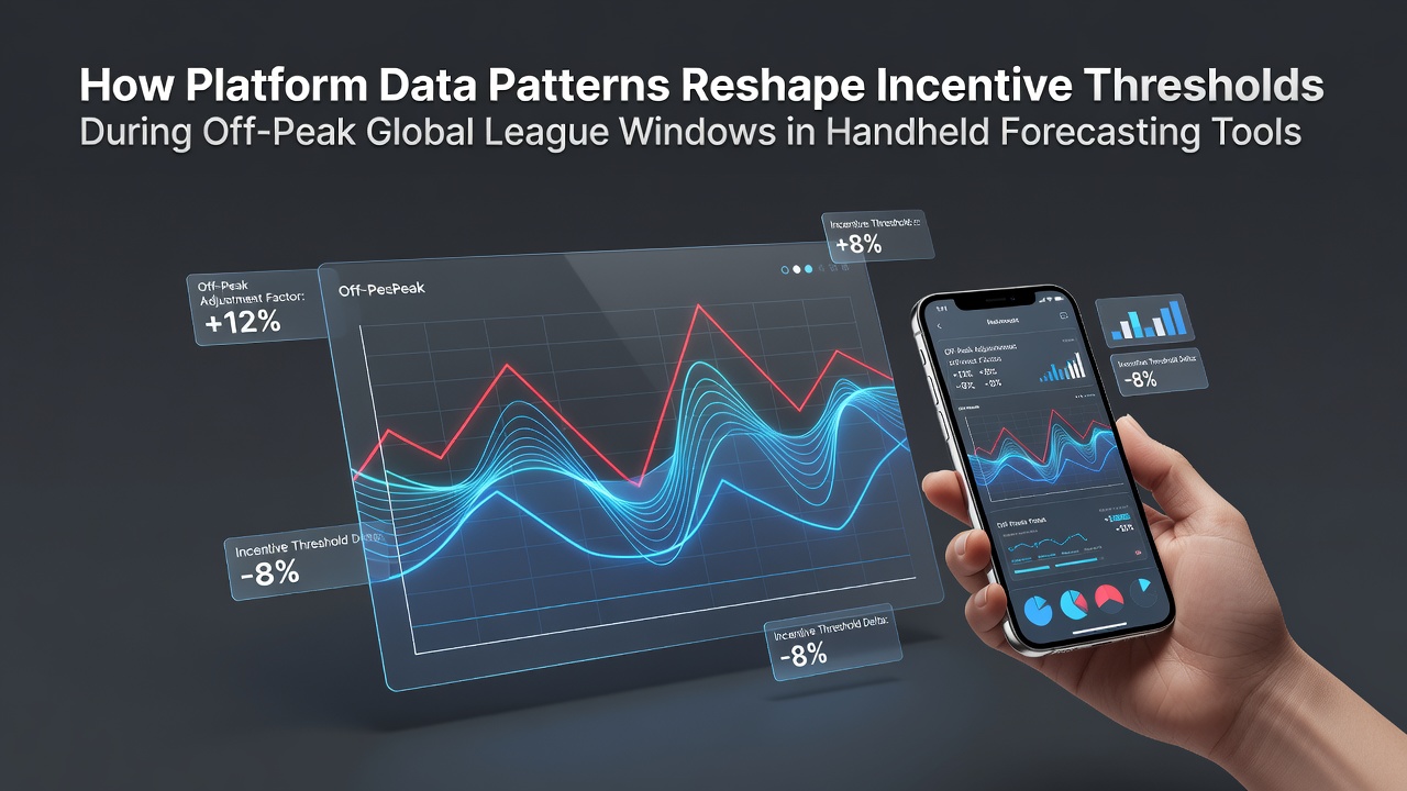 Data visualization showing user engagement metrics and incentive adjustments in mobile forecasting platforms during low-activity league periods